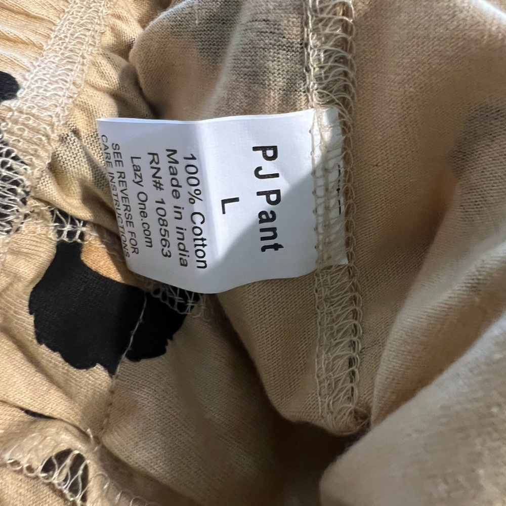 Lazy One "Sleepyhead" Pajamas Top Xl Bottom L Nev… - image 8